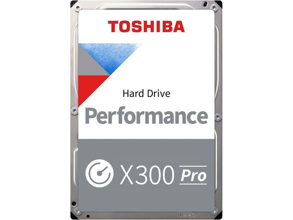 Toshiba X300 PRO 6TB Performance & Gaming 3.5-Inch Internal Hard Drive