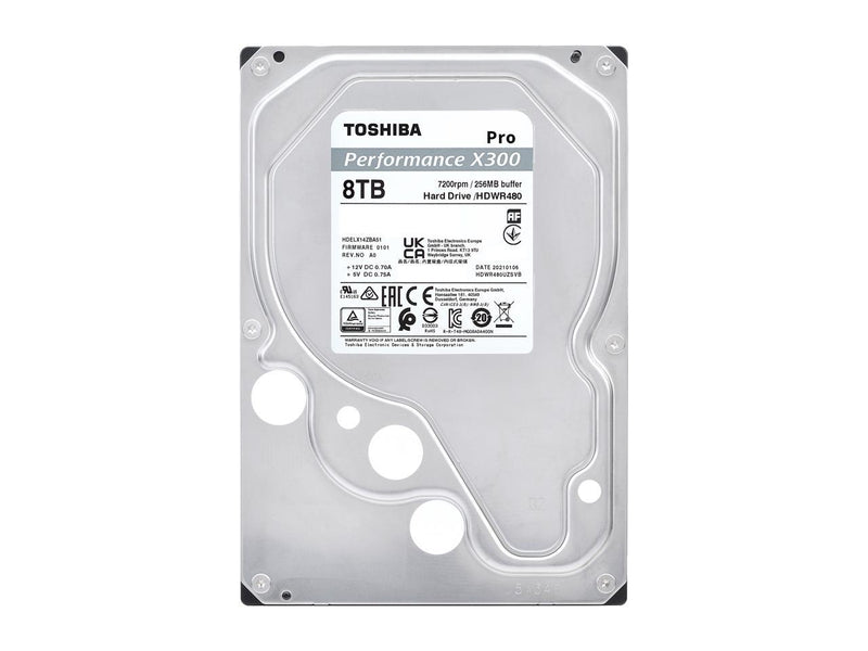 Toshiba X300 PRO 8TB Performance & Gaming 3.5-Inch Internal Hard Drive