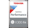 TOSHIBA X300 Pro HDWR51CXZSTB 12TB 7200 RPM 512MB Cache SATA 6.0Gb/s 3.5"