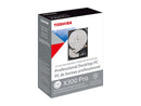 TOSHIBA X300 Pro HDWR51JXZSTB 18TB 7200 RPM 512MB Cache SATA 6.0Gb/s 3.5"