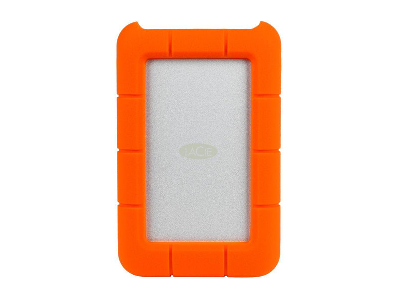 LaCie 4TB Rugged Mini External Hard Drive USB 3.0 Model LAC9000633 Orange, Drop