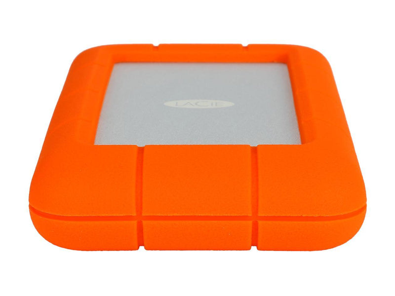 LaCie 4TB Rugged Mini External Hard Drive USB 3.0 Model LAC9000633 Orange, Drop