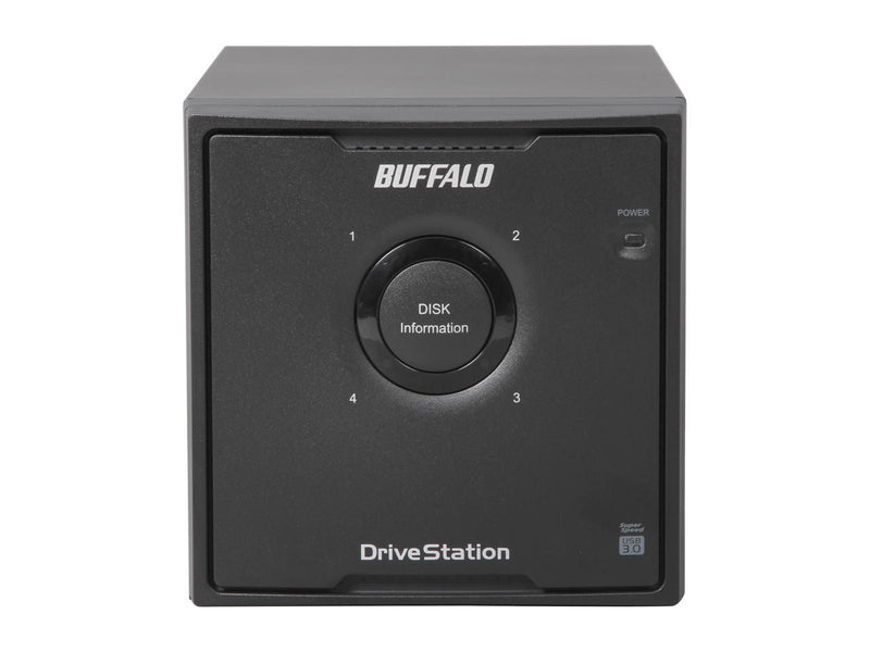 Buffalo DriveStation Quad 4-Drive 8TB External Hard Drive HD-QH8TU3R5