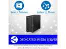 BUFFALO LinkStation 710 1-Bay Professional Network Storage 4TB (1x4TB) with Hard