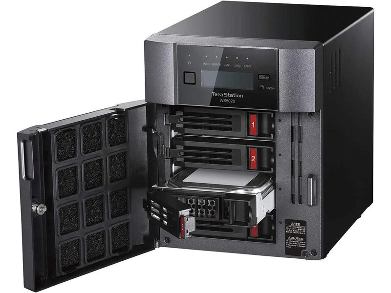 Buffalo TeraStation WS5420DN Windows Server IoT 2019 Standard 32TB 4 Bay Desktop