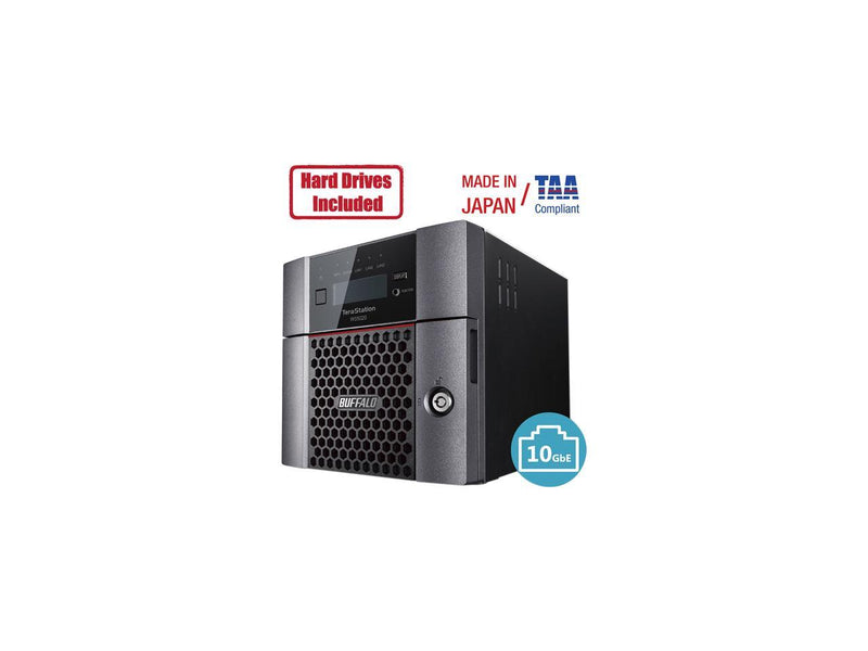 Buffalo TeraStation WS5420DN Windows Server IoT 2019 Standard 32TB 4 Bay Desktop