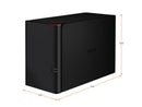 BUFFALO LS520DN0202 2TB (2 x 1TB) Network - Storage