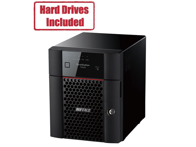 BUFFALO TS3430DN0804 8TB (4 x 2TB) Network Storage