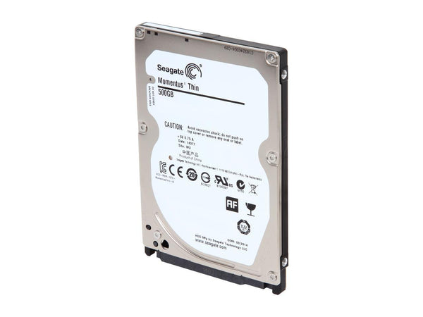 Seagate Laptop Thin ST500LM021 500GB 7200 RPM 32MB Cache SATA 6.0Gb/s 2.5" Hard