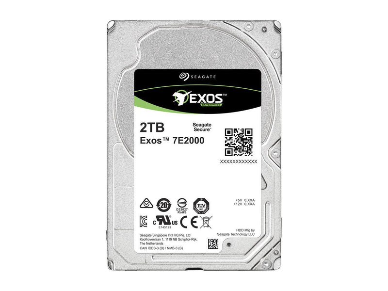 Seagate 2TB Enterprise Capacity 2.5 Internal Hard Disk Drive SAS 12Gb/s 7200 RPM