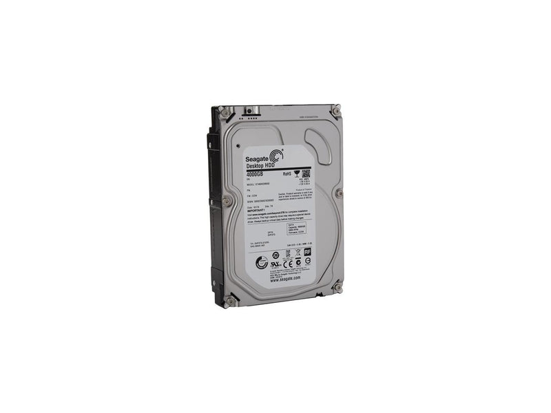 Seagate Desktop HDD ST4000DM000 4TB 5900 RPM 64MB Cache SATA 3.0Gb/s 3.5"