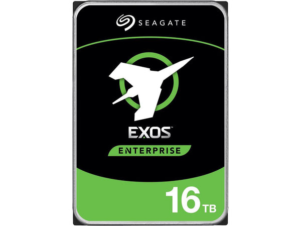 Seagate Exos X16 16TB Enterprise HDD 12Gb/s SAS 512e/4Kn 7200 RPM 256MB Cache