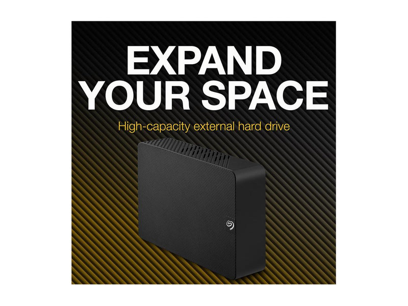 Seagate Expansion 6TB Desktop External Hard Drive in Black - USB3.0