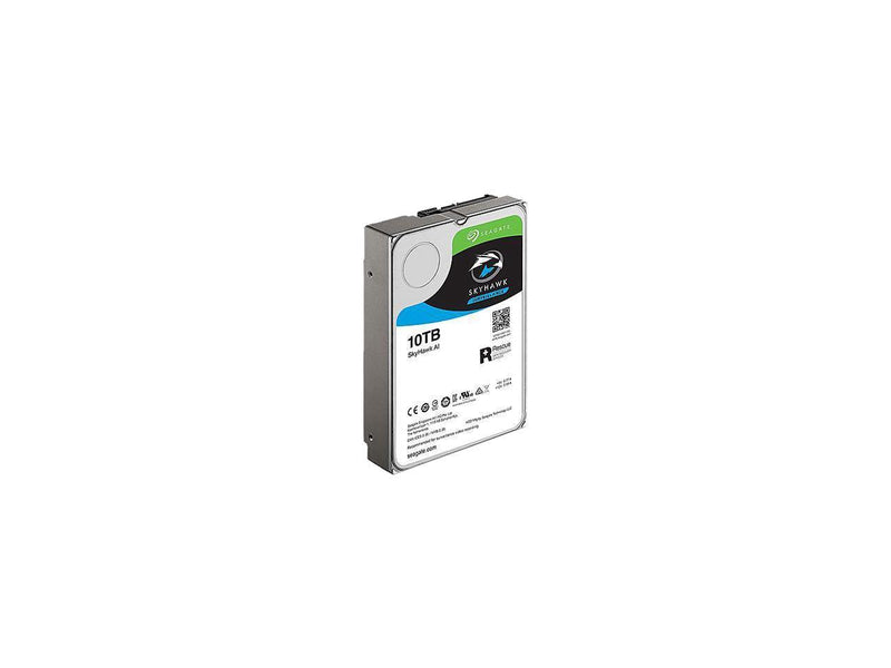 Seagate SkyHawk AI ST10000VE001 10TB 7200 RPM 256MB Cache SATA 6.0Gb/s 3.5"