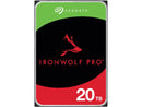 Seagate IronWolf Pro 20TB NAS Internal Hard Drive HDD - CMR 3.5 Inch SATA