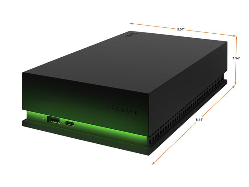 Seagate 8TB USB 3.2 Gen 1 USB-C and USB-A Game Drive Hub for Xbox STKW8000400