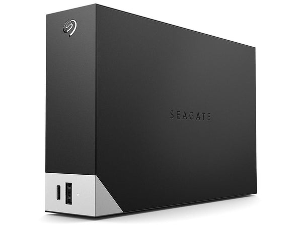 Seagate One Touch 10TB USB-C and USB 3.0 3.5" External Desktop Drive with Hub