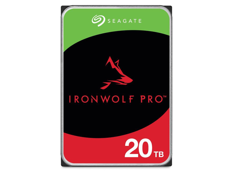 Seagate IronWolf Pro ST20000NT001 20TB 7200 RPM 256MB Cache SATA 6.0Gb/s 3.5"