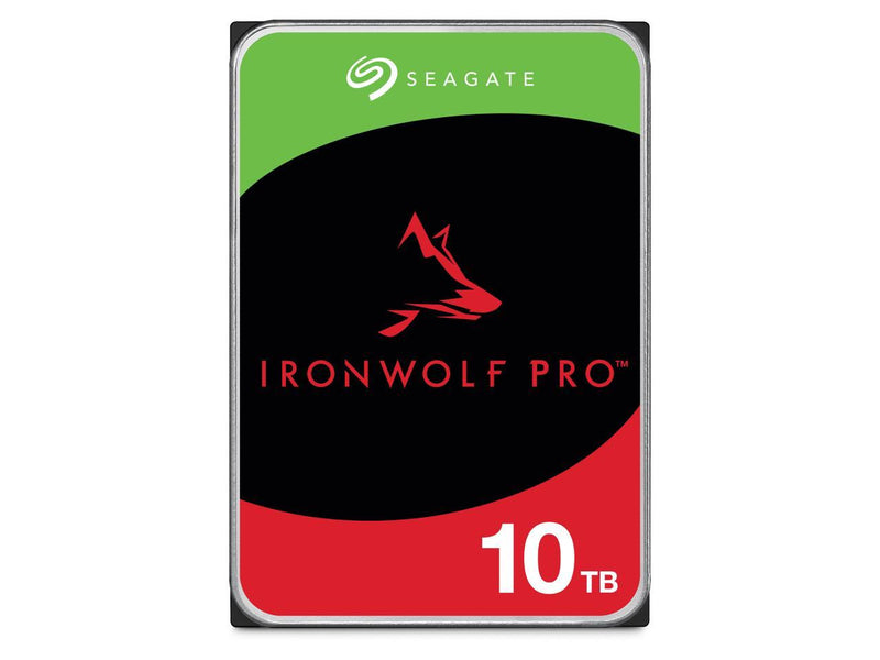 Seagate IronWolf Pro ST10000NT001 10TB 7200 RPM 256MB Cache SATA 6.0Gb/s 3.5"