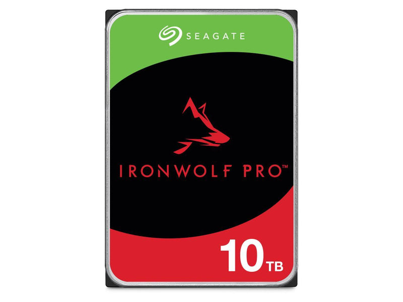 Seagate IronWolf Pro ST10000NT001 10TB 7200 RPM 256MB Cache SATA 6.0Gb/s 3.5"