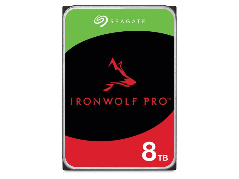 Seagate IronWolf Pro ST8000NT001 8TB 7200 RPM 256MB Cache SATA 6.0Gb/s 3.5"