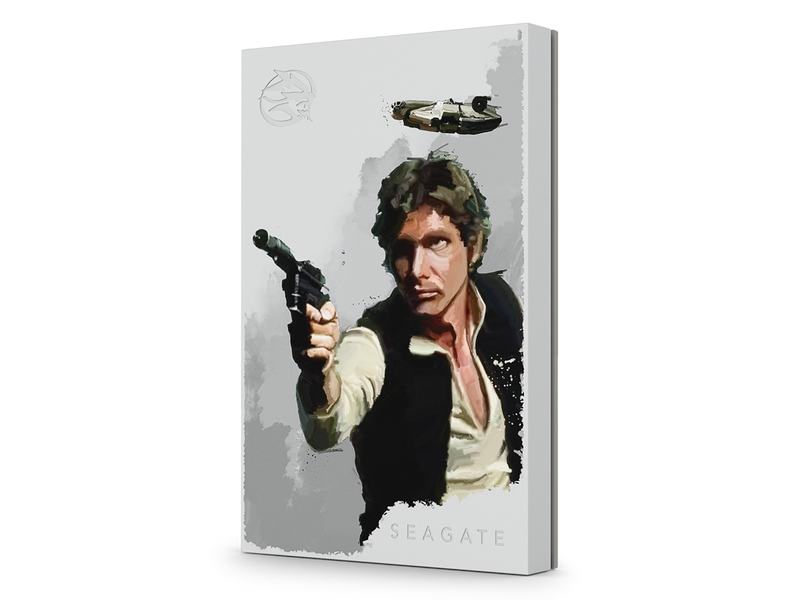 2TB FireCuda Special Edition - Han Solo Drive Portable Hard Drive USB 3.2 Gen 1