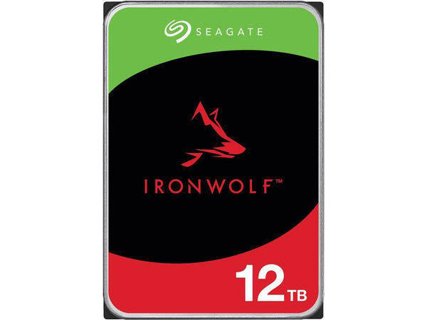 Seagate IronWolf 12TB NAS Internal Hard Drive HDD – CMR 3.5 Inch SATA 6Gb/s 7200