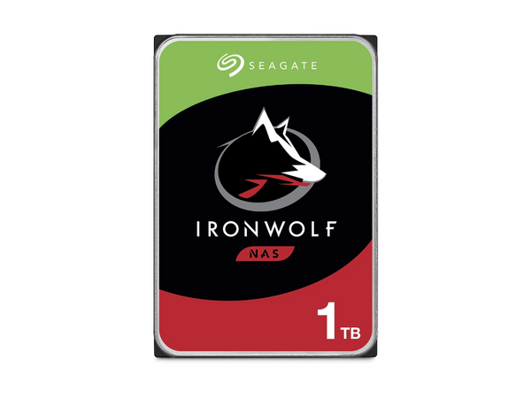 Seagate IronWolf ST1000VN008 internal hard drive 3.5" 1000 GB / 1 TB Serial ATA