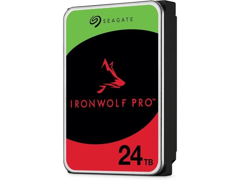Seagate IronWolf Pro ST24000NT002 24TB 7200 RPM 512MB Cache SATA 6.0Gb/s 3.5"