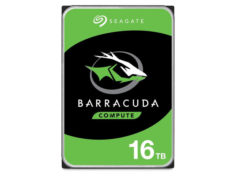 Seagate BarraCuda ST16000DM001 16TB 7200 RPM 512MB Cache SATA 6.0Gb/s 3.5"