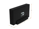 Fantom Drives Professional 4TB 7200 RPM USB 3.0 / eSATA Aluminum External Hard