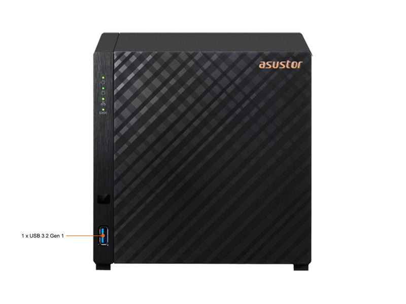 ASUSTOR Drivestor 4 AS1104T SAN/NAS Storage System - Realtek RTD1296 Quad-core