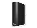 WD Elements 6TB USB 3.0 Desktop External Hard Drive WDBWLG0060HBK-NESN Black