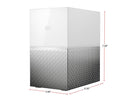 WD 6TB My Cloud Home Duo Personal Cloud Storage - WDBMUT0060JWT-NESN
