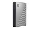 WD 4TB My Passport Ultra for Mac Silver Portable External Hard Drive HDD