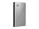 WD 2TB Silver My Passport Ultra Portable Storage External Hard Drive USB-C for