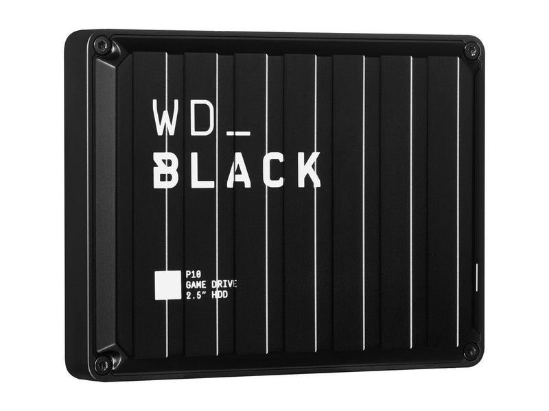 WD_BLACK 4TB P10 Game Drive - Portable External Hard Drive HDD, Compatible