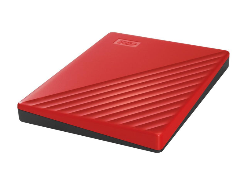 WD 2TB My Passport Portable Storage USB 3.0 - Red - WDBYVG0020BRD-WESN