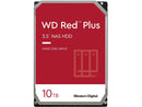 WD Red Plus 10TB NAS Hard Disk Drive - 5400 RPM Class SATA 6Gb/s, CMR, 256MB