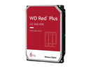 WD Red Plus 6TB NAS Hard Disk Drive - 5640 RPM Class SATA 6Gb/s, CMR, 128MB