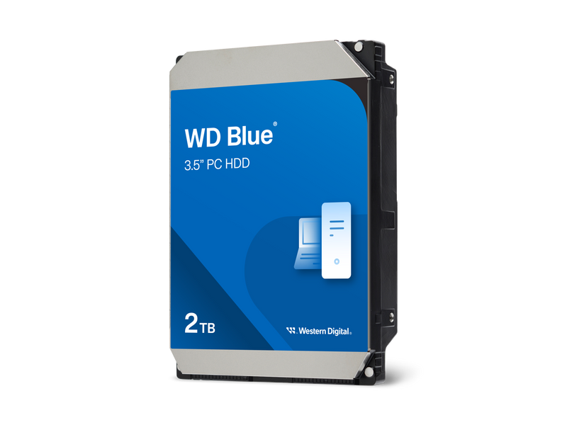 Western Digital 2TB WD Blue PC Hard Drive - 7200 RPM Class, SATA 6 Gb/s