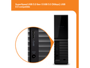 WD My Book 22TB USB 3.0, Micro-B External Desktop Hard Drive WDBBGB0220HBK-NESN