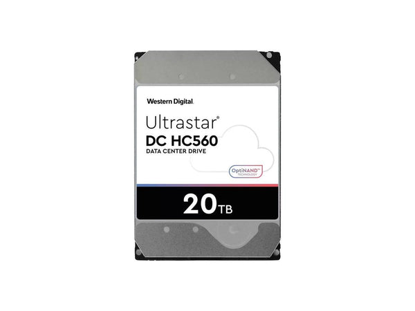 Western Digital Ultrastar DC HC560 WUH722020BL5204 20 TB Hard Drive - 3.5"