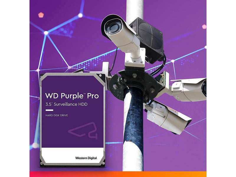 WD Purple Pro WD142PURP 14TB 7200 RPM 512MB Cache SATA 3.5" Internal Hard Drive