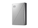 WD 6TB Silver My Passport Ultra for Portable Storage External Hard Drive USB-C