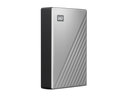 WD 6TB Silver My Passport Ultra for Portable Storage External Hard Drive USB-C