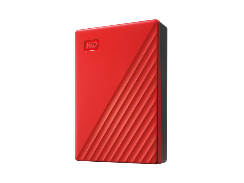 WD 6TB Portable Storage External Hard Drive  ( WDBR9S0060BRD-WESN ) Red