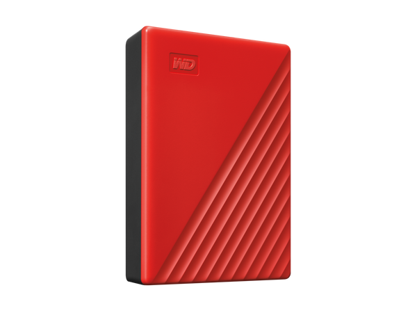 WD 6TB Portable Storage External Hard Drive  ( WDBR9S0060BRD-WESN ) Red