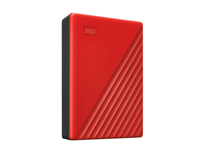 WD 6TB Portable Storage External Hard Drive  ( WDBR9S0060BRD-WESN ) Red