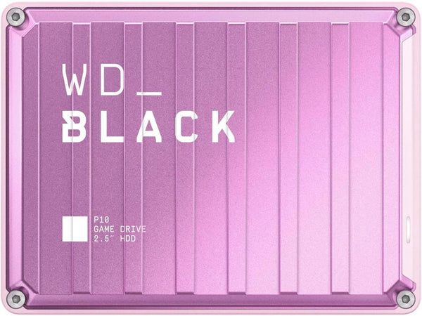 WD 2TB BLACK P10 Game Drive USB 3.2 Gen 1, Micro B Model WDBA2W0020BPK-WES1 Pink